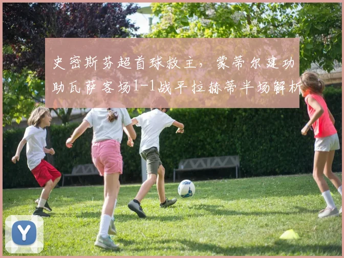 史密斯芬超首球救主，蒙蒂尔建功助瓦萨客场1-1战平拉赫蒂半场解析