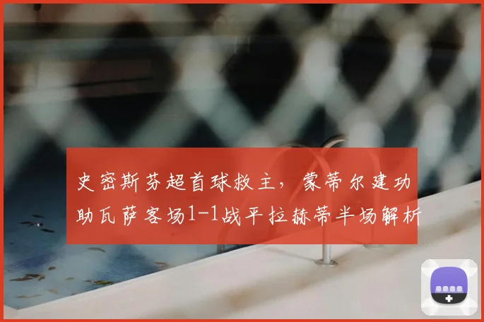 史密斯芬超首球救主,蒙蒂尔建功助瓦萨客场1-1战平拉赫蒂半场解析